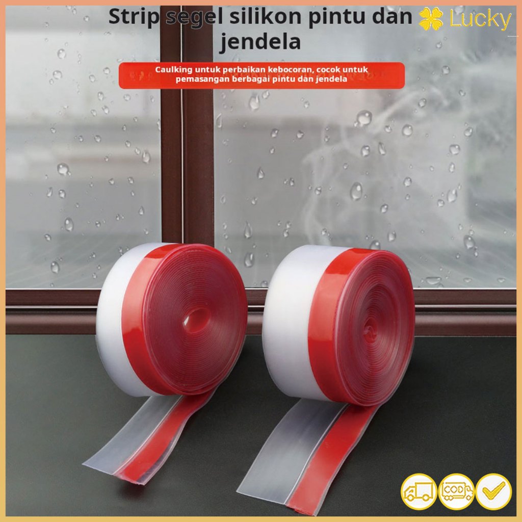 3M Strip penyegel bawah pintu anti-nyamuk, pintu kaca musim dingin, pintu masuk, pintu kayu, pintu k