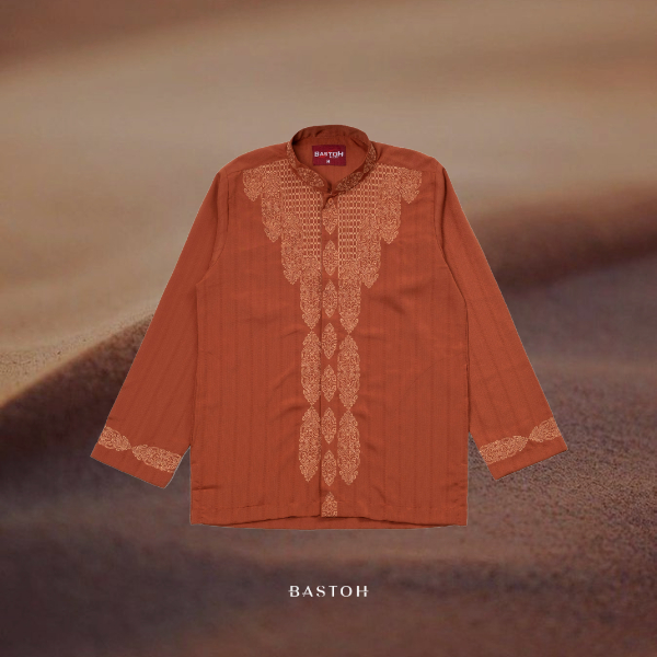 BASTOH Baju Koko Pria Macau Lengan Panjang
