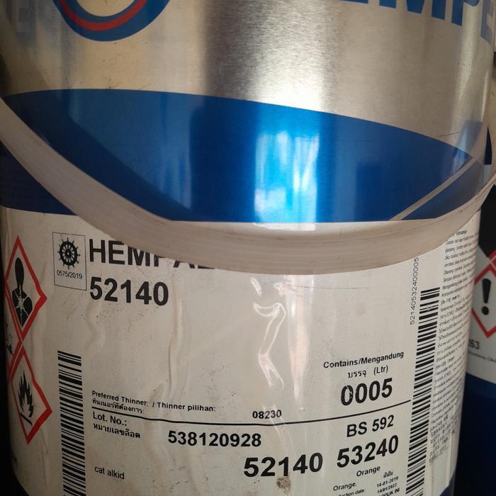 Cat Hempel Orange 5 Liter New