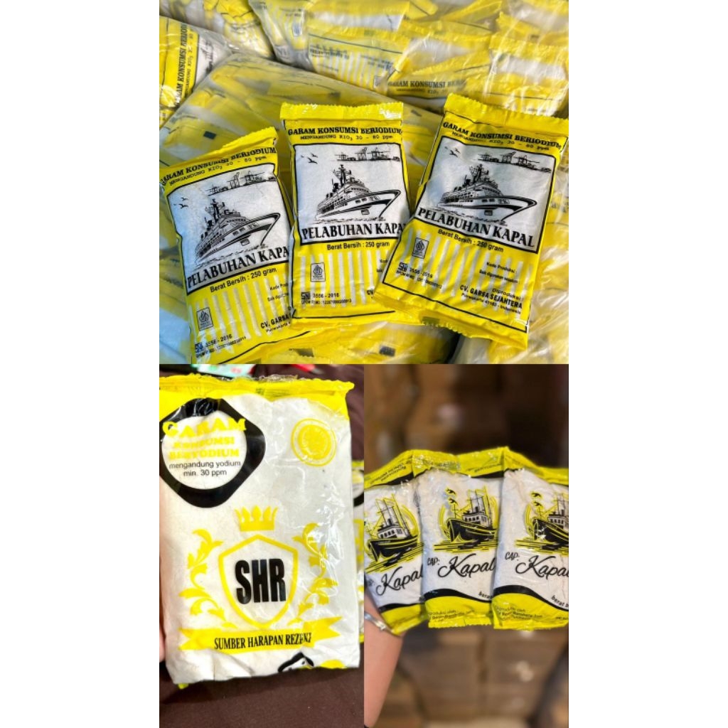 

Garam Dapur Cap Kapal || Pelabuhan Kapal || SHR