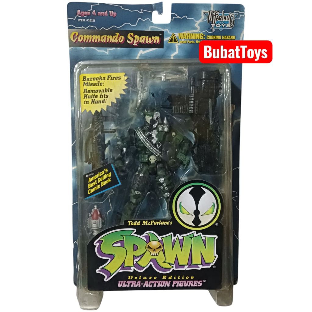 MCFARLANE SPAWN COMMANDO SPAWN DELUXE EDITION ULTRA ACTION FIGURE ORIGINAL