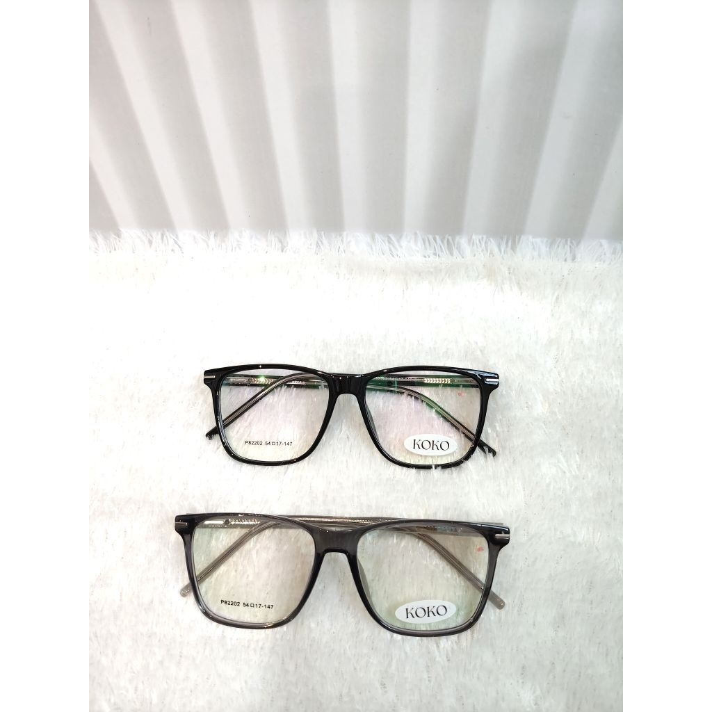 82202 - Kacamata Cowok Minus/Normal Photocromic Blueray Antiradiasi