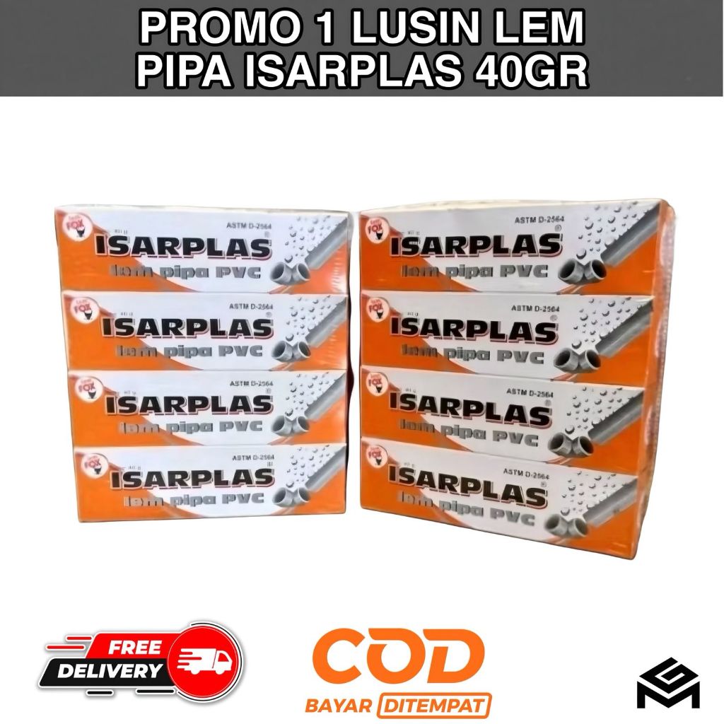 LEM PIPA ISARPLAS / LEM PIPA (PVC) / LEM PIPA ISARPLAS 40GR / LEM PIPA TUBE ISARPLAS