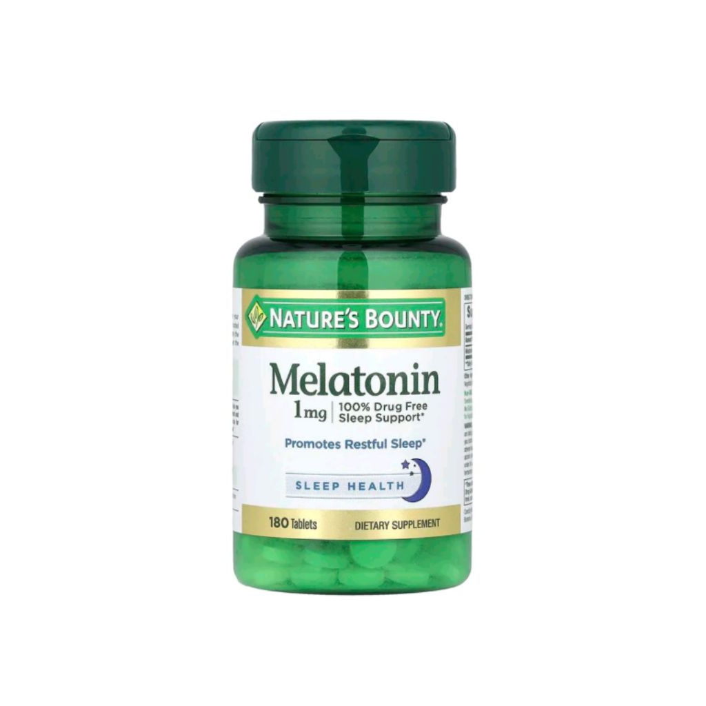 Nature's Bounty Melatonin 1mg 180 Tablets