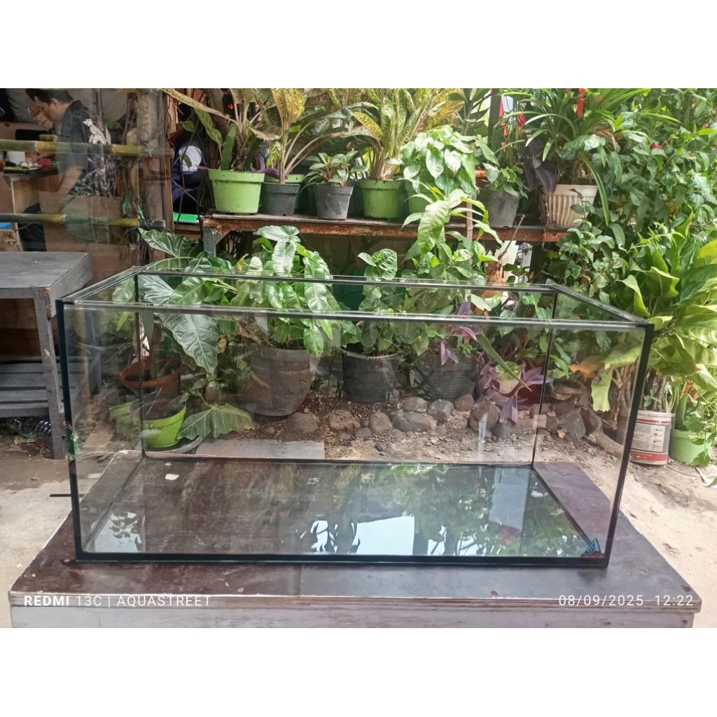 Aquarium rimless 60x25x30 cm