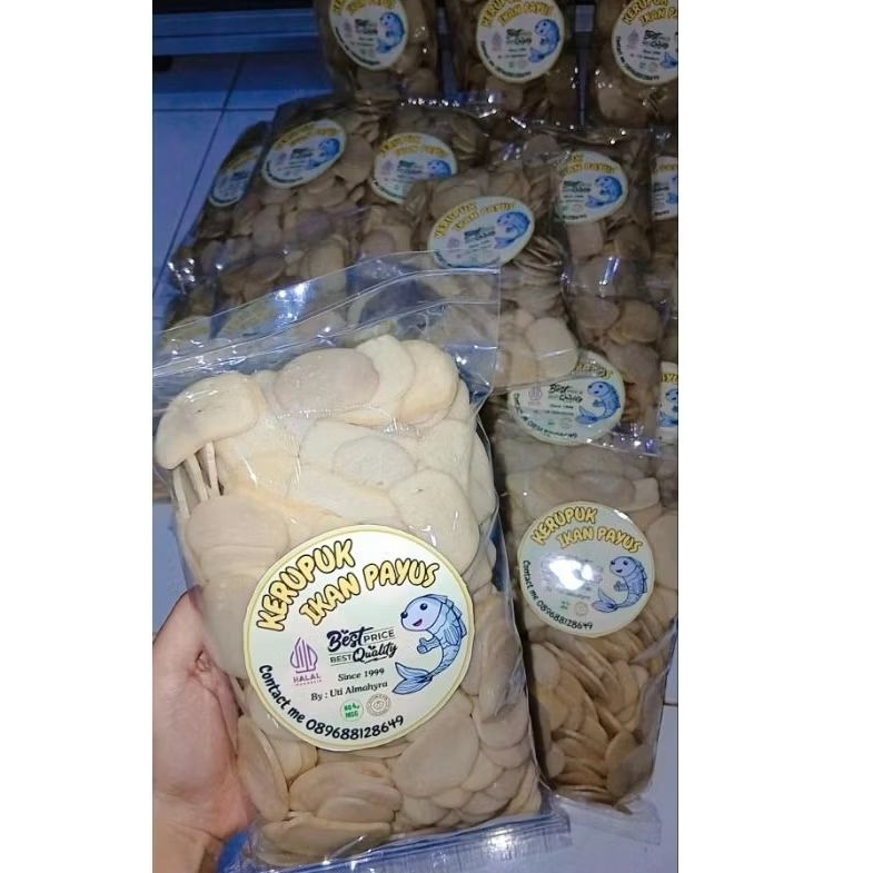 

Kerupuk / Krupuk Ikan payus, khas Ujungpangkah Gresik