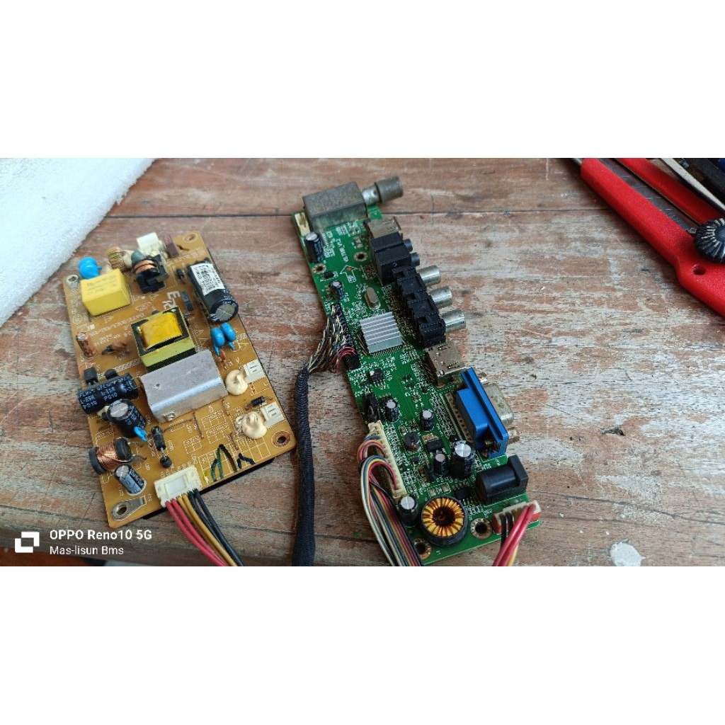MAINBOARD & PSU  MESIN TV UNIVERSAL MITO PSU POWER SUPPLY MESIN TV