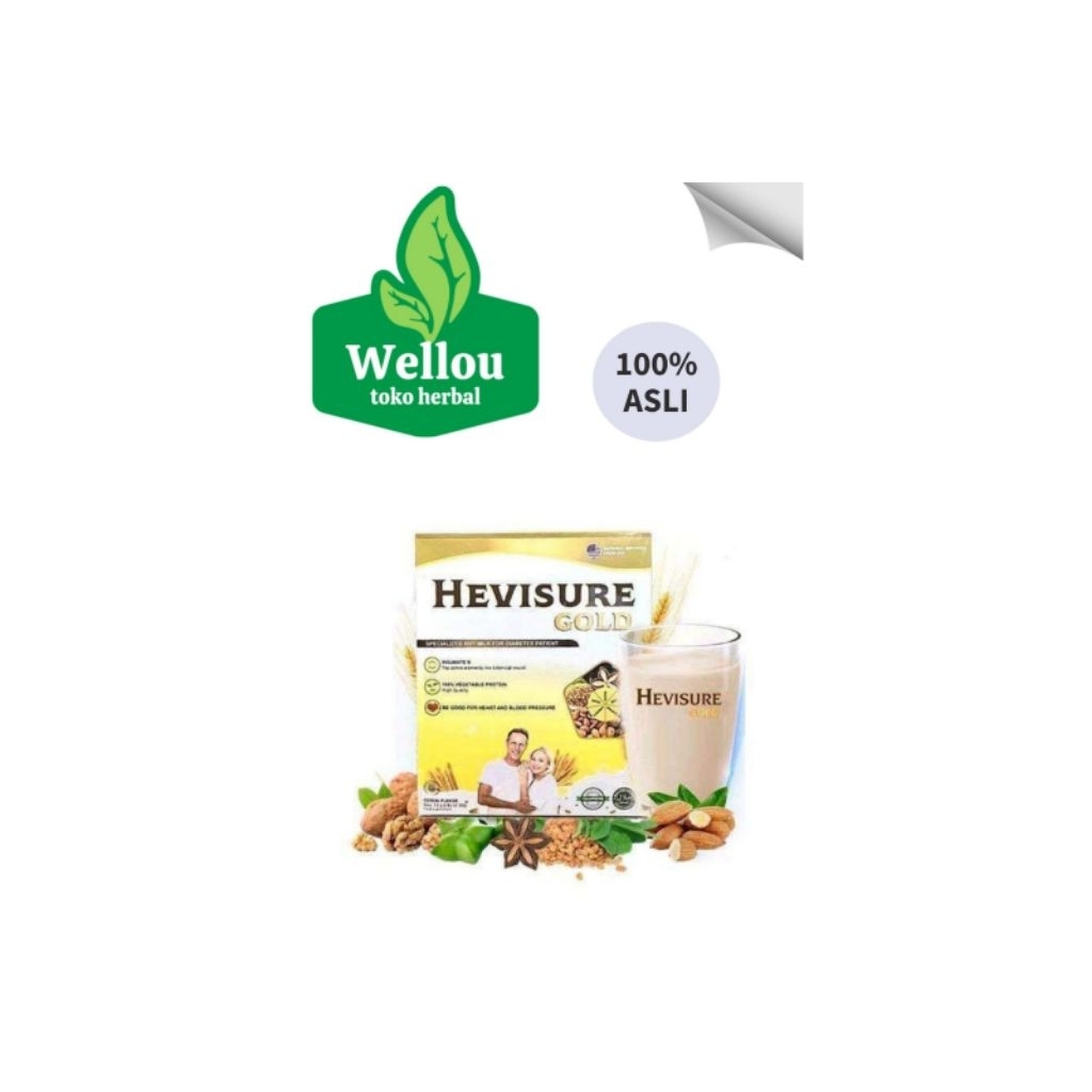 

(PAKET 1 BOX) HEVISURE GOLD MILK SUSU OBAT DIABETES KENCING MANIS KADAR GULA RENDAH
