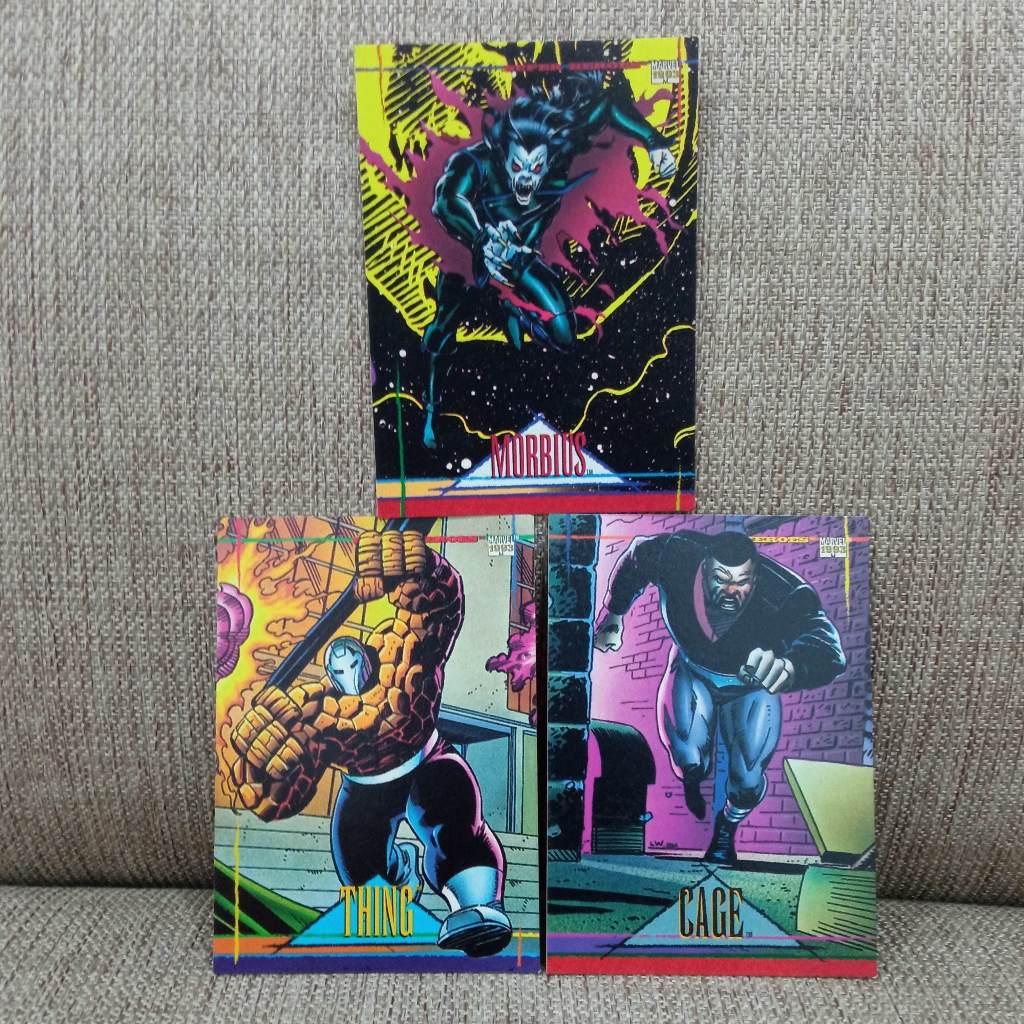 Kartu MARVEL 1993 SUPER HEROES Trading MARVEL Card