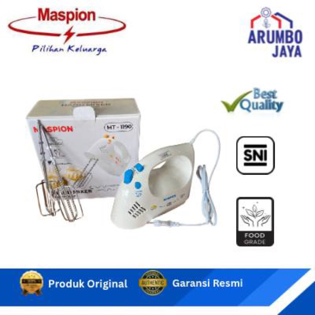 HAND MIXER MASPION MIXER WITH TURBO SPEED MT/1190