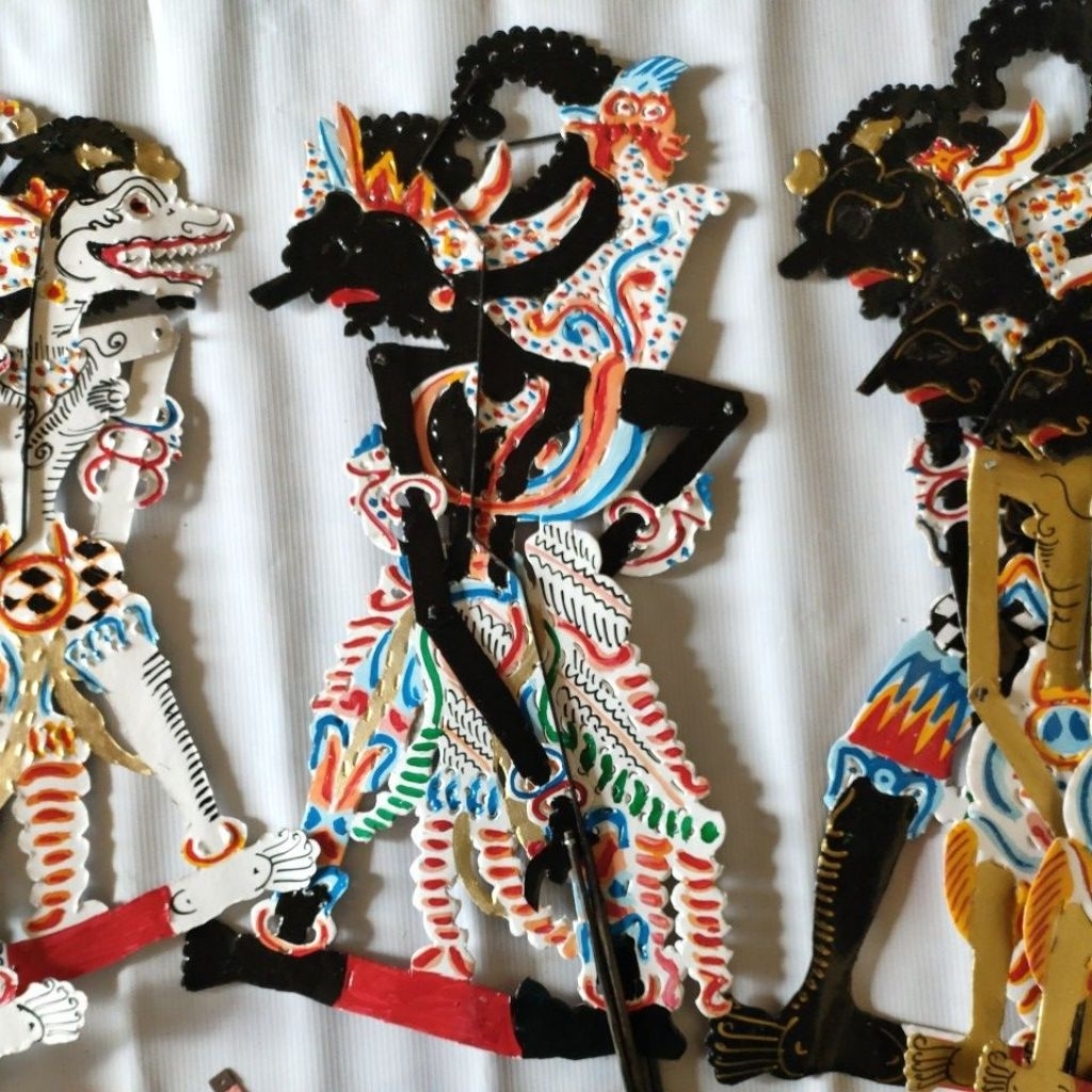 wayang gatot koco kertas doplek