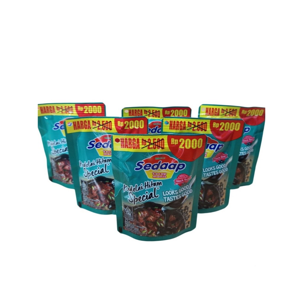 

Kecap Sedap HIJAU Kecap Manis 77g isi 48 Pcs - 1 Dus 2000an Saus Pedas - Sambal, Saos