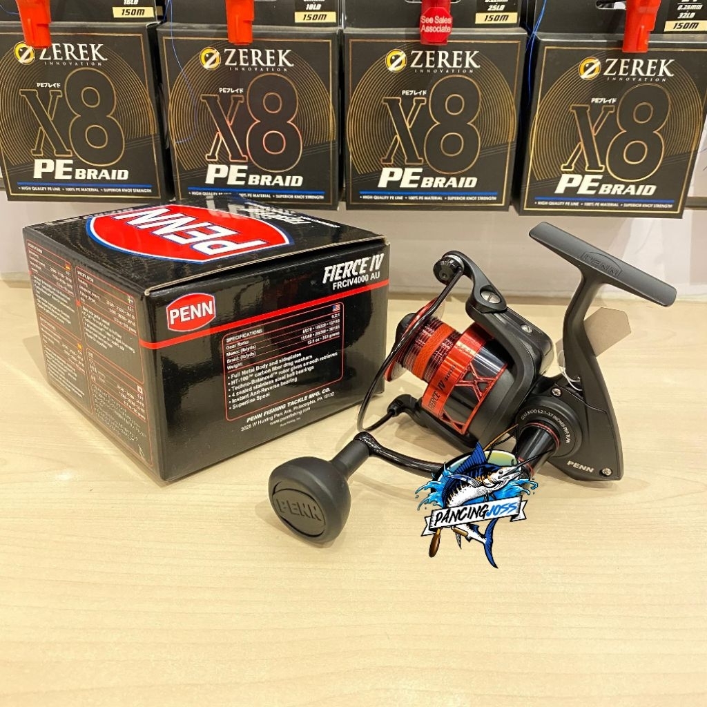 REEL PANCING PENN FIERCE IV 1000 2000 2500 3000 4000 5000 6000 8000 POWER HANDLE | REEL SPINNING | R