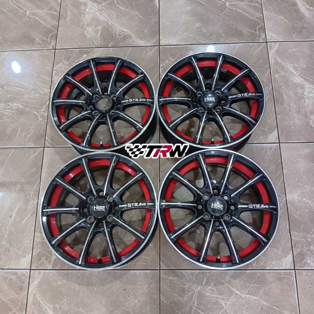 Velg Bekas Murah Copotan ring 15 GTR Sport Jazz Brio Calya Sigra