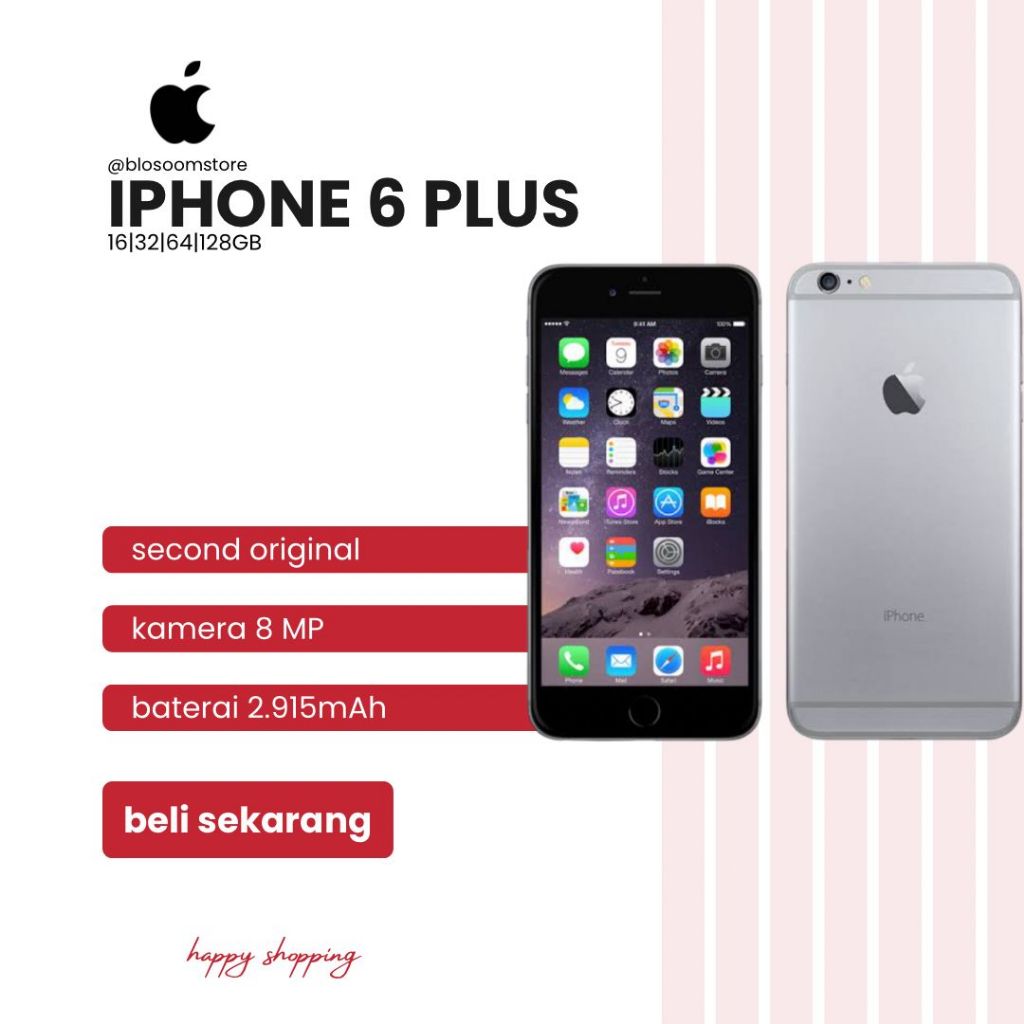 Second Ori IPhone 6 PLUS 16/32GB,Ip6 Plus Second wifi onlyy