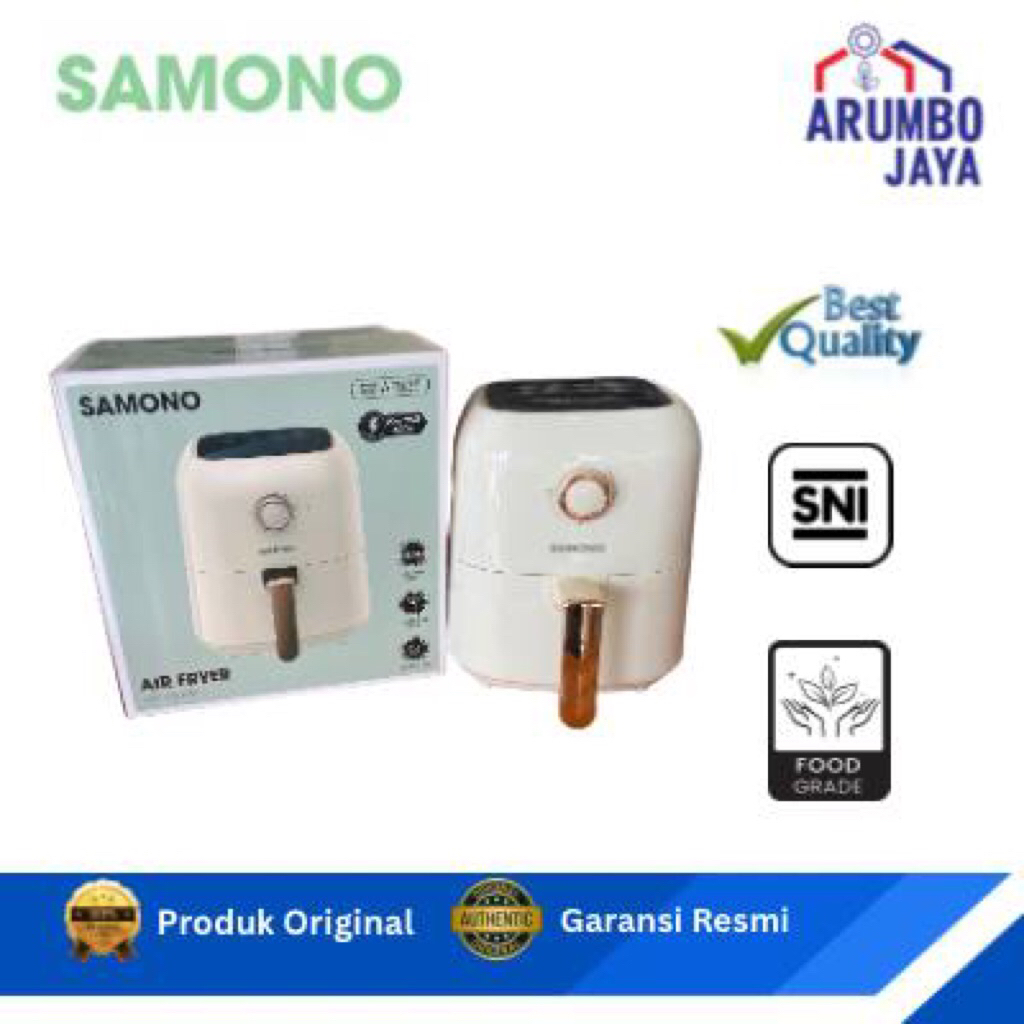 AIR FRYER SAMONO LOW WATT 600W SW-AFW35