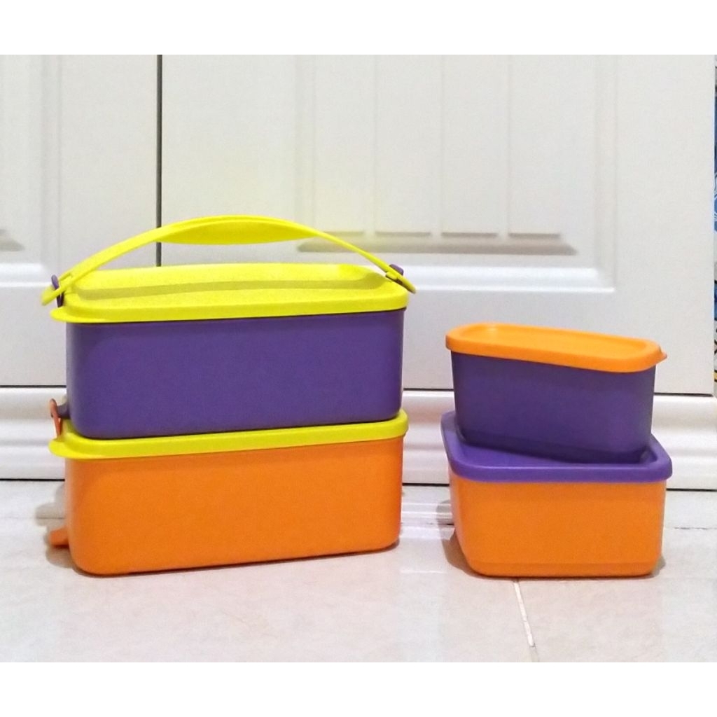 Click To Go Deep Set / Rantang Tupperware