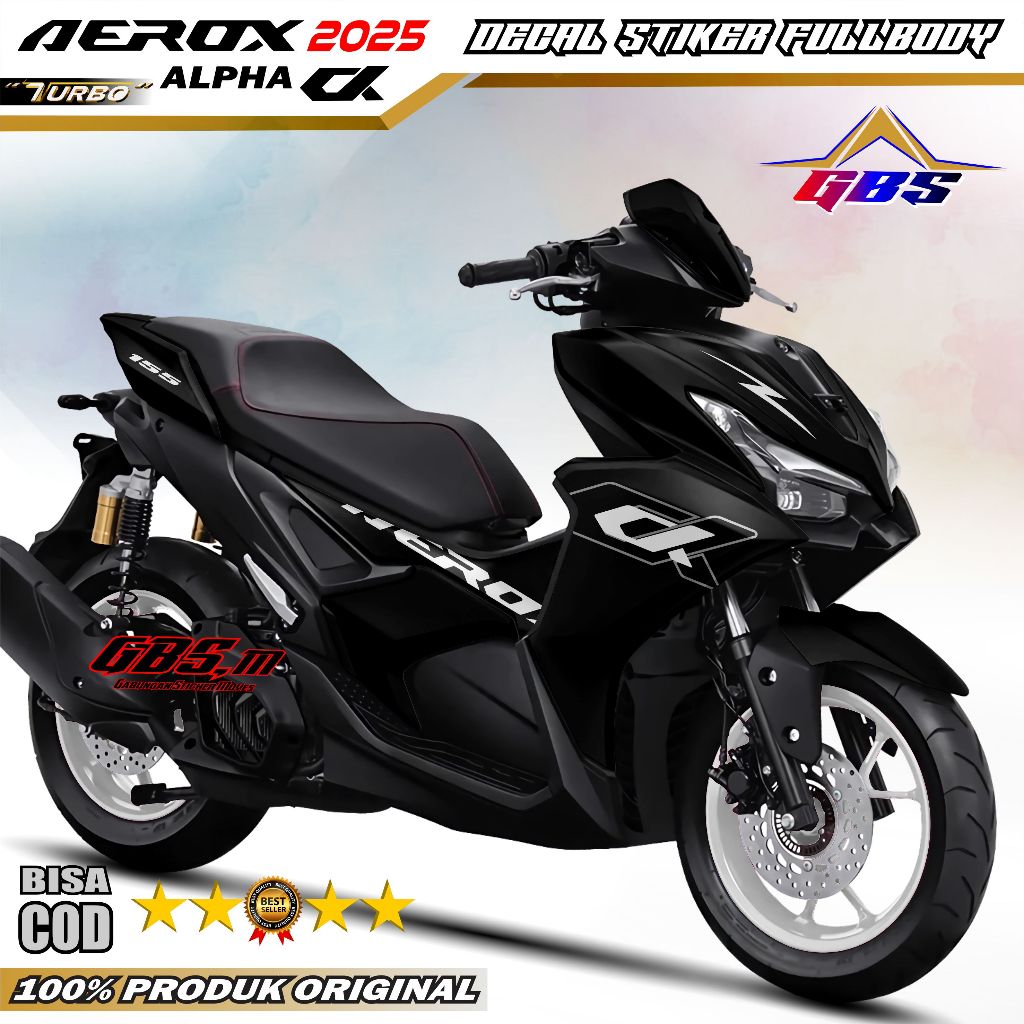 Terbaru decal aerox alpha new 2025 full body - sticker aerox alpha 2025 full body livery list CX