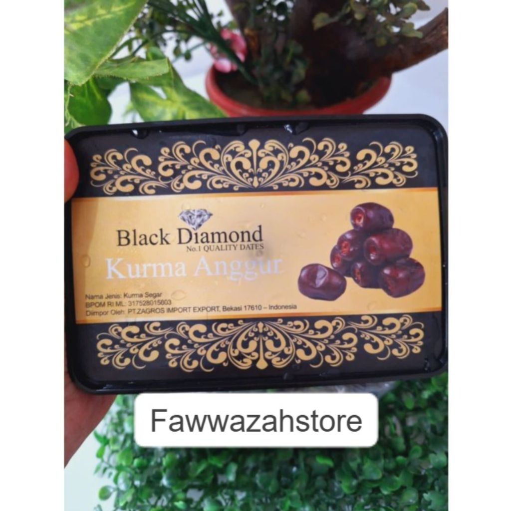 

Kurma Anggur Persia Bam Black Diamond Expired Desember 2026