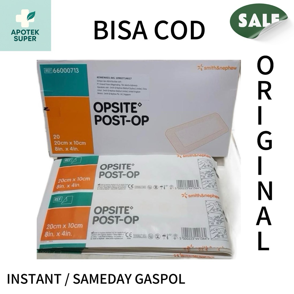 Opsite Post Op 20x10CM Wound Dressing