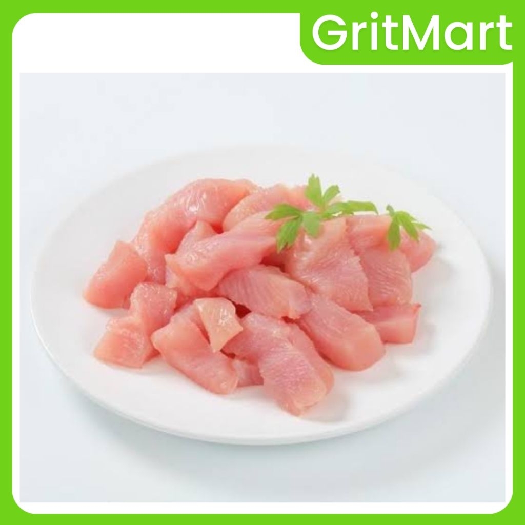 Dada Fillet Ayam Fresh Potong Dadu 1 Kg