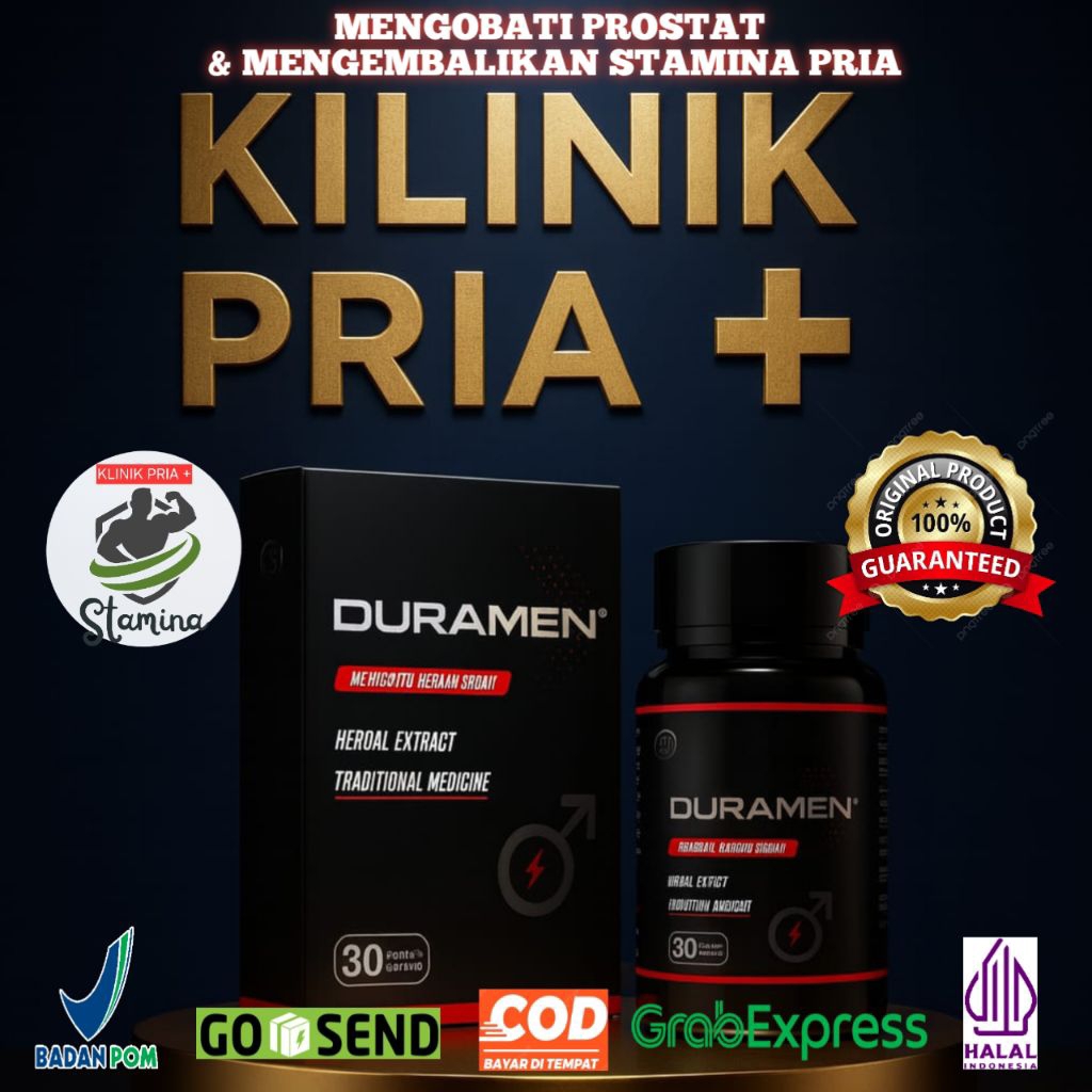 DURAMEN OBAT HERBAL MEMBANTU MEMELIHARA KESEHATAN PROSTAT