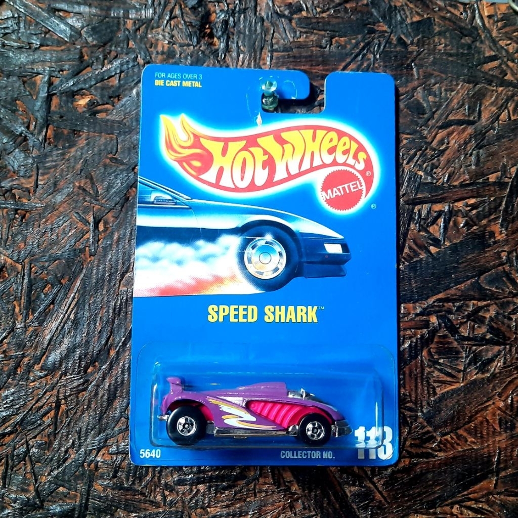 Hot Wheels Speed Shark Blackwall Blue Card