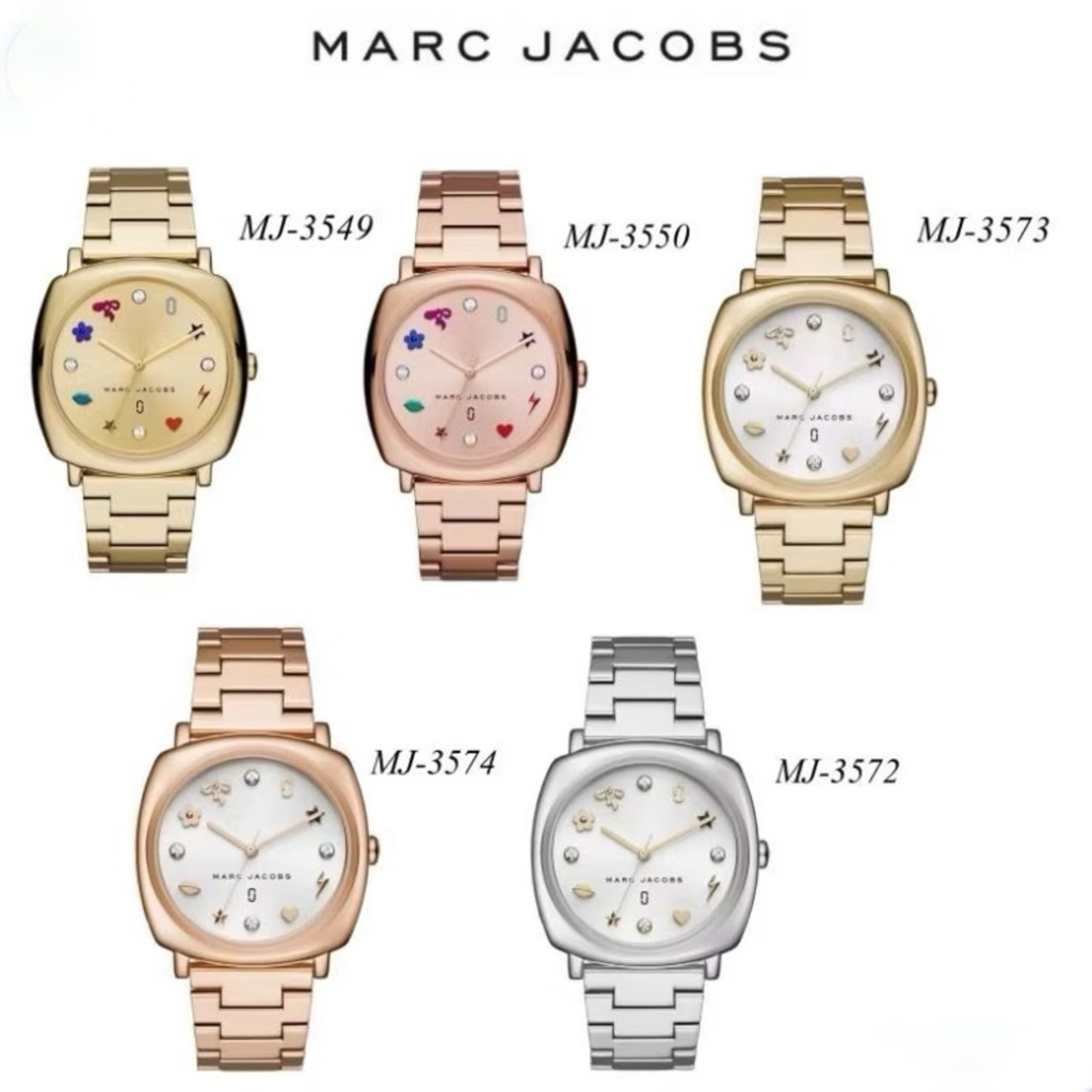 Original 100% Jam Tangan Wanita Marc Jacbs MJ Mandy  MJ-3550/3573/3574/3549/3572