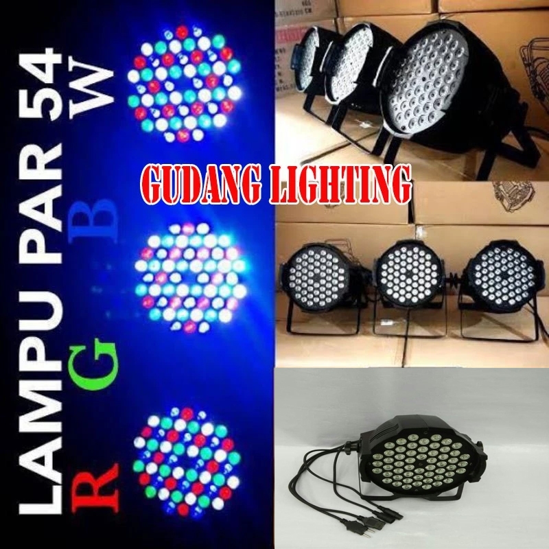 Lampu Parled Rgbw 54*3w Merk Redsun 4Line