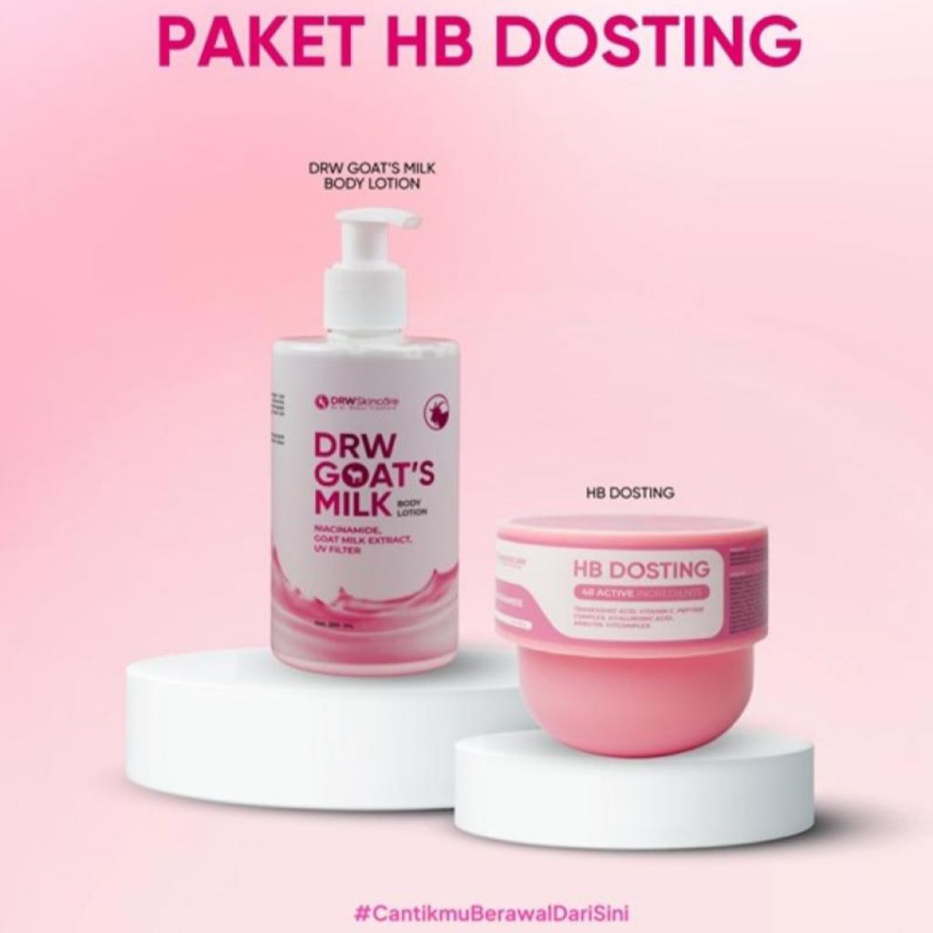 Paket HB Dosting DRW SKINCARE 100% ORIGINAL