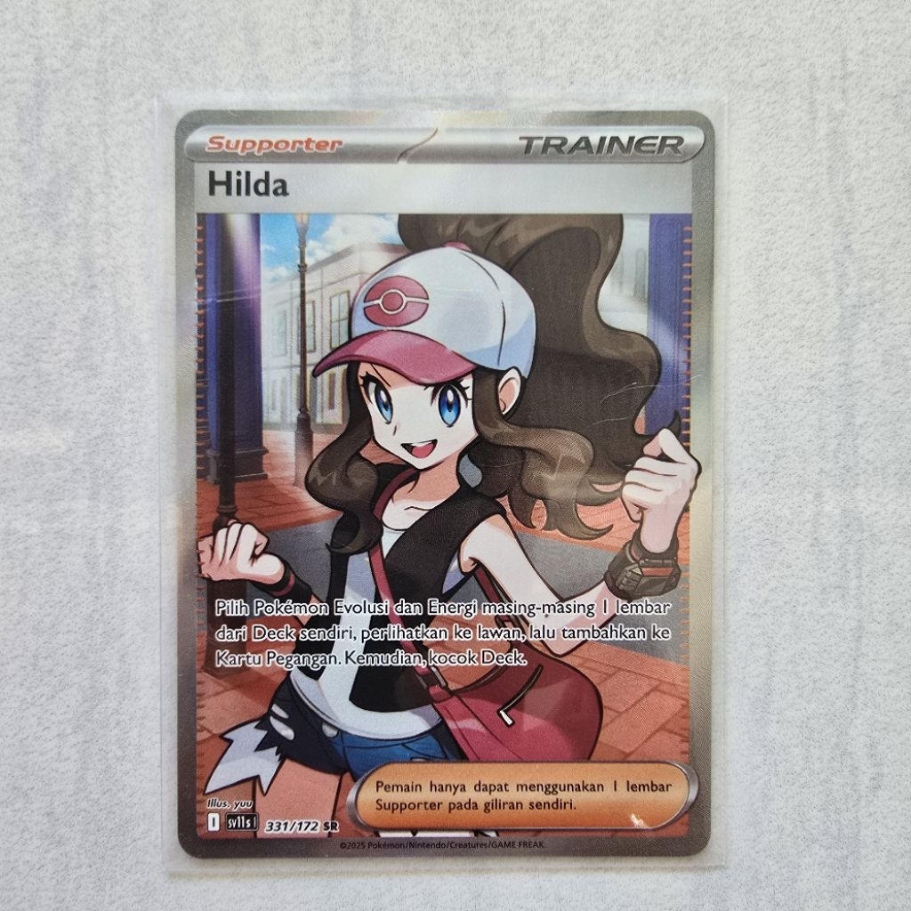 Hilda SR Seri Hitam Putih sv11s 331/172 - Kartu Pokemon TCG Indonesia