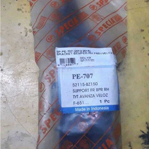 BRACKET BUMPER DEPAN AVANZA VELOZ