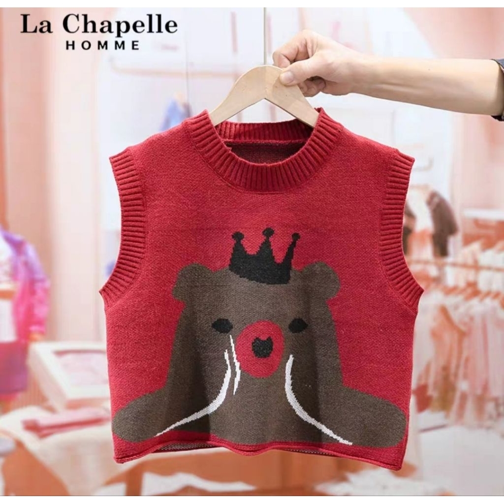 SATU SIZE VEST RAJUT SUPER PREMIUM ANAK KECIL