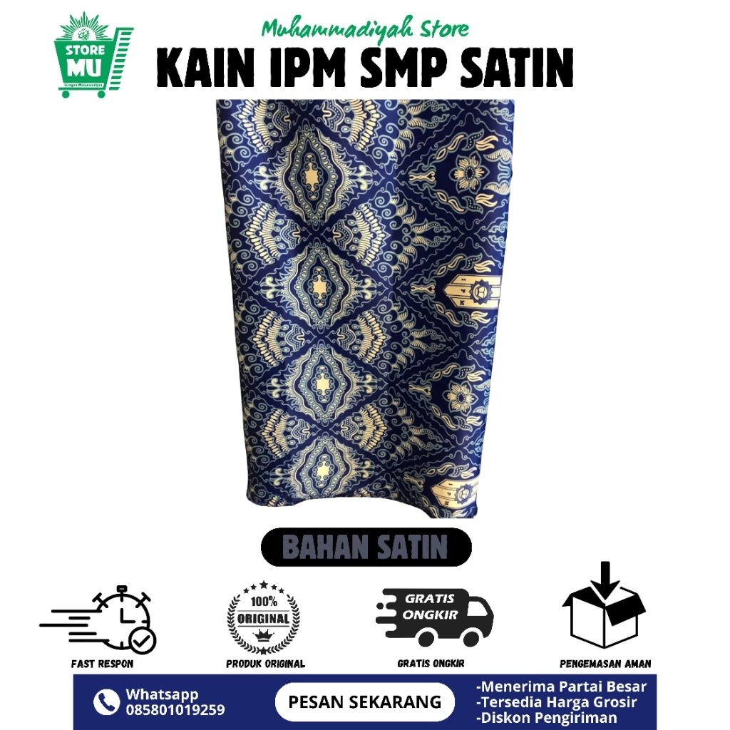 BAHAN SATIN batik ipm SMP/MTS