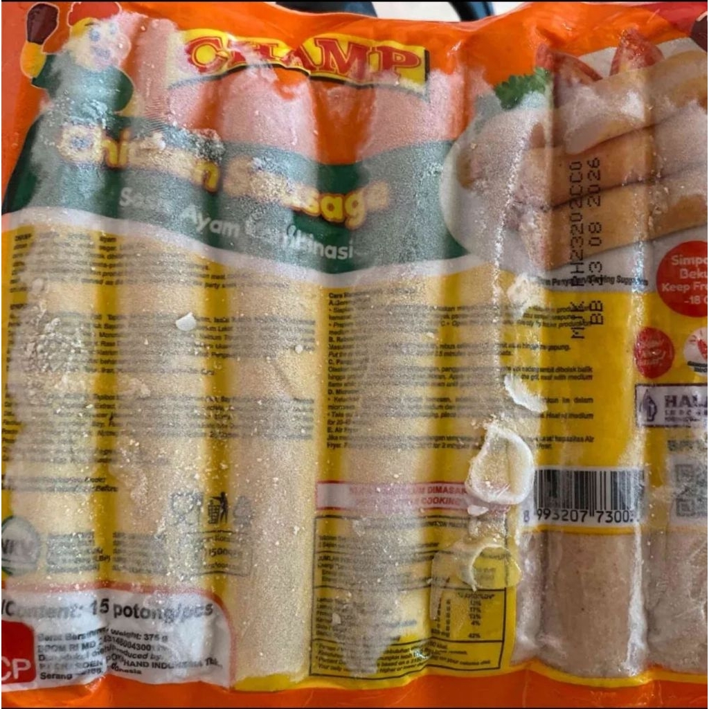 

Champ Sosis Ayam 375 gr