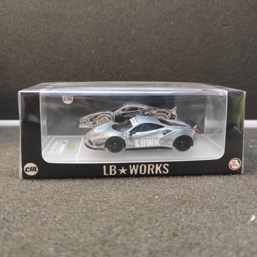 CHASE CM Model LBWK Ferrari 488 Widebody Indonesia Exclusive