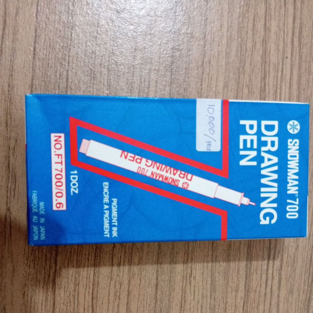 

SNOWMAN DRAWING PEN 0.6 BLACK