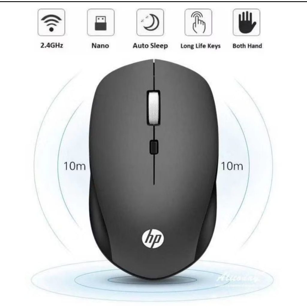 HP Ori S1000 mouse wireless gaming silent click
