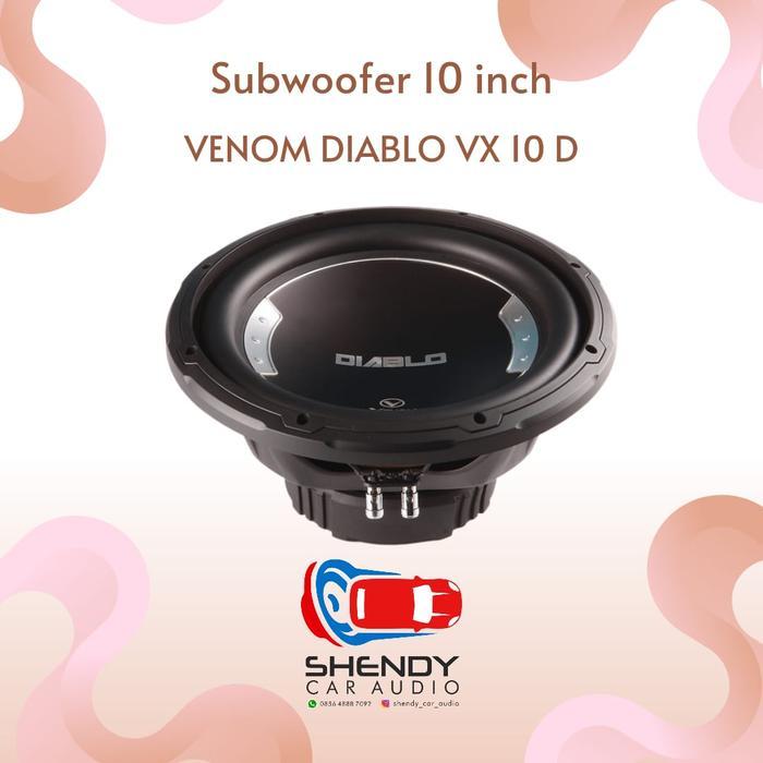 Subwoofer Venom Diablo VX10D Subwoofer Venom Diablo 10 inch VX10D