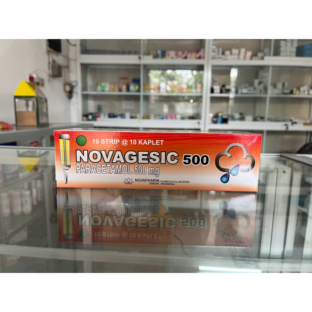 Novagesic Paracetamol 500 mg Per Box
