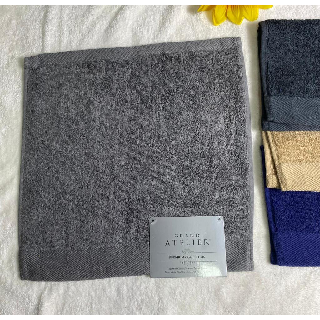 Serbet Saputangan ATELIER Warna 35x35cm Katun Tebal Premium