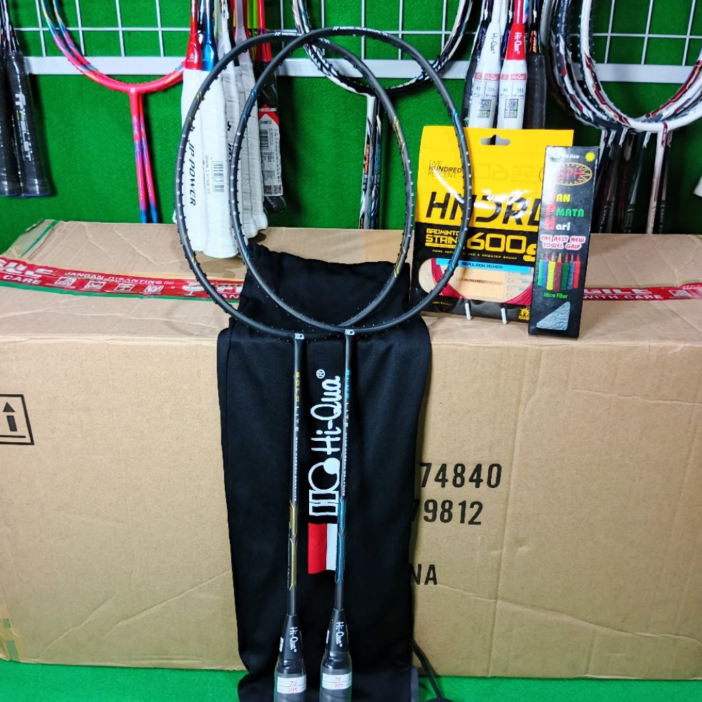 Raket Badminton Hiqua Gold Lite Blue Lite 5UG5 33LbsOriginal