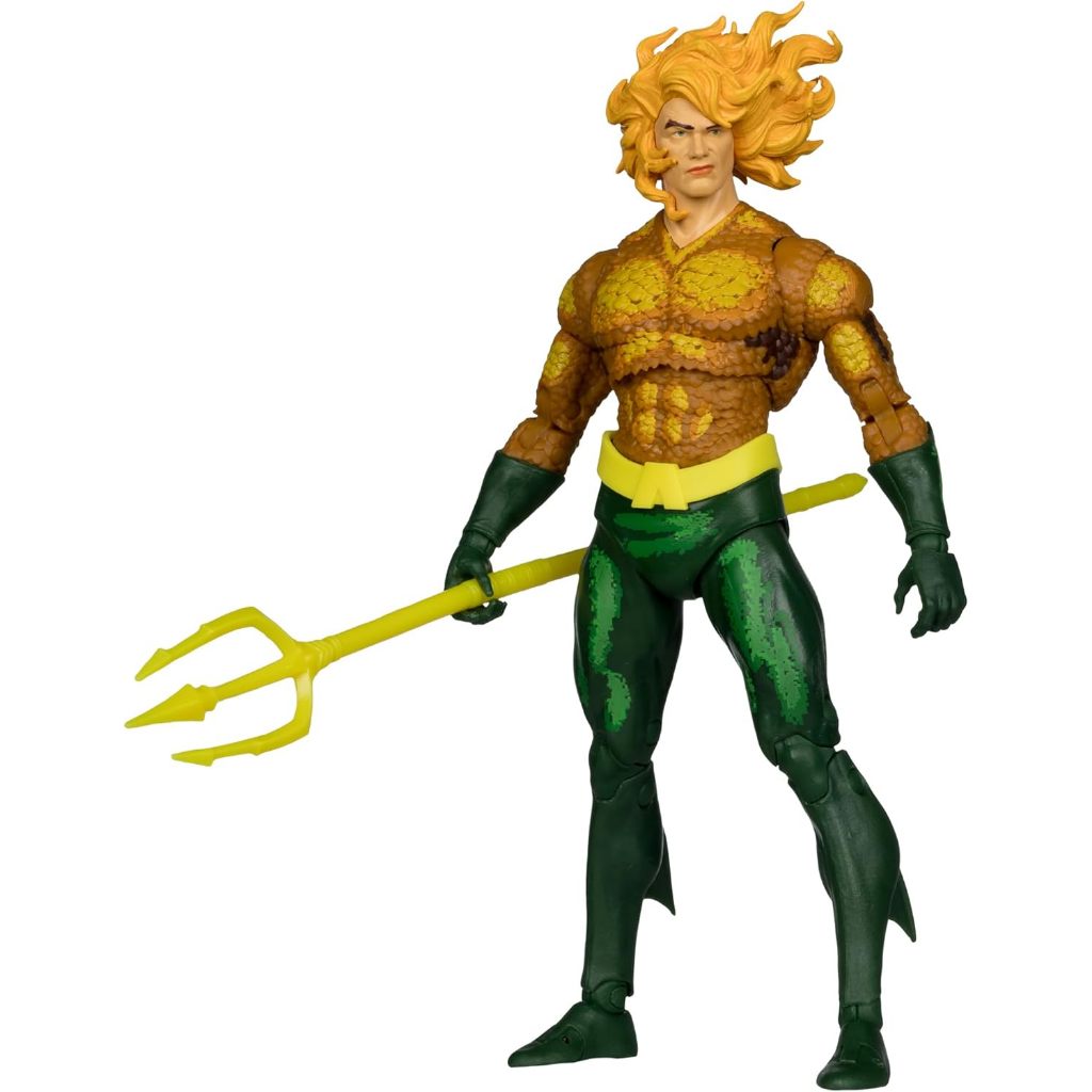 McFarlane Toys - DC Multiverse Aquaman (Justice League Task Force) 7in Build-A Figure