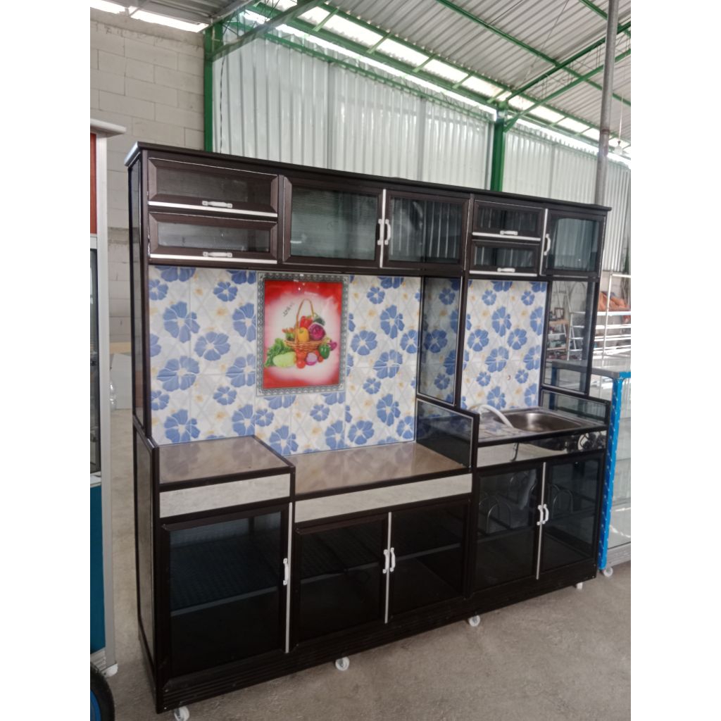 rak piring aluminium jumbo