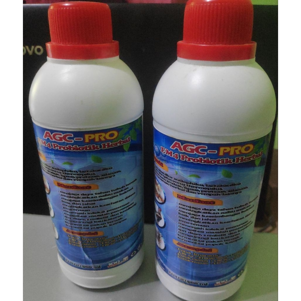 probiotik ayam petelur dan pedaging AGC PRO plus EM4 untuk fermentasi pakan ternak