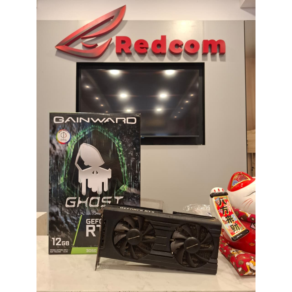 VGA NVIDIA GAINWARD GEFORCE RTX 3060 RTX3060 GHOST 12GB GDDR6 2ND
