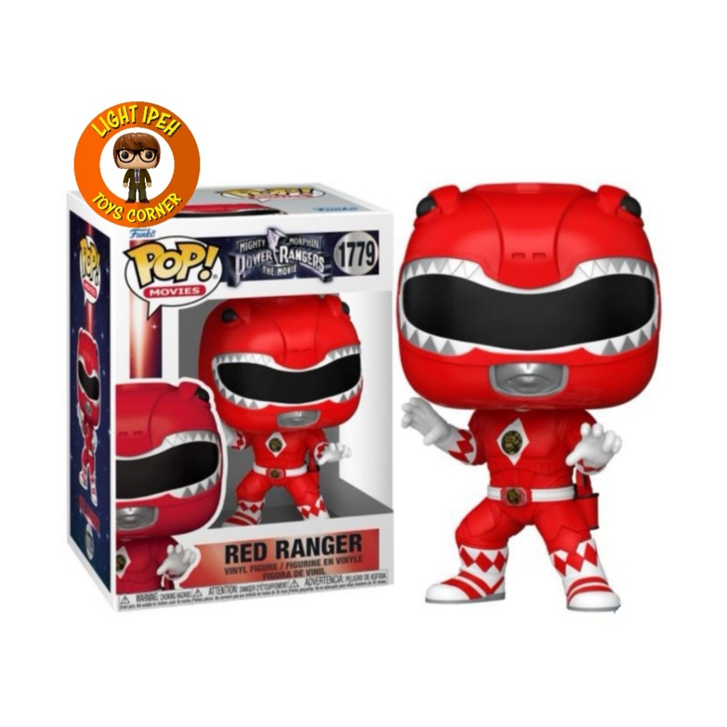 Funko Pop Original Mighty Morphin Power Ranger Movie - Red Ranger #1779
