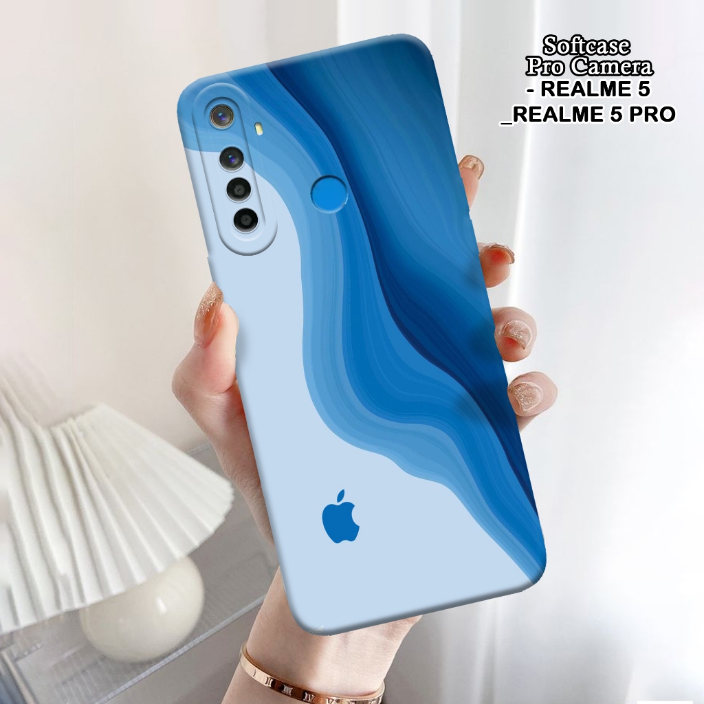 Softcase Realme 5 / 5 Pro - ORORA - Casing Realme 5 - Motif case Abstrak - Realme - Softcase Realme 