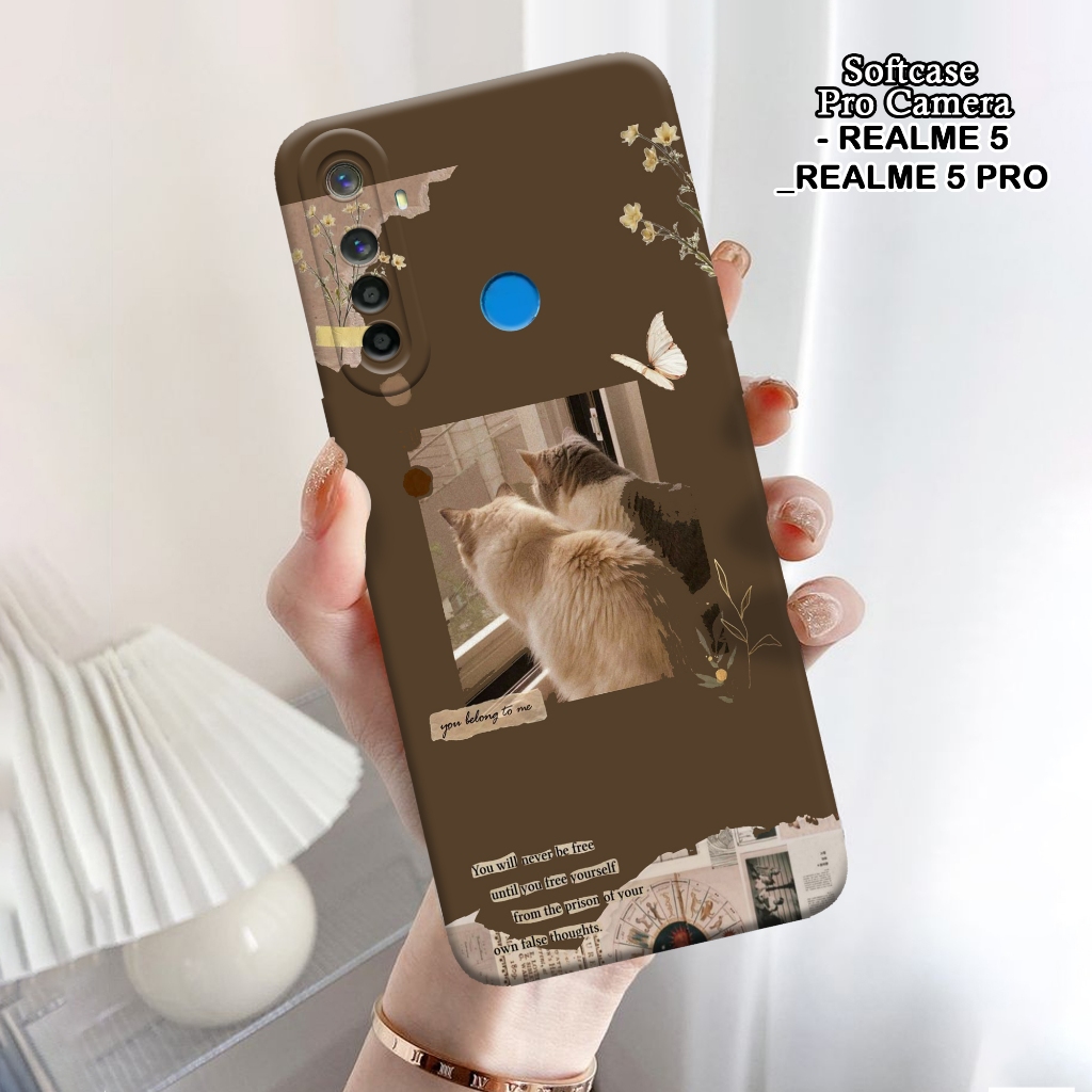Softcase Realme 5 / 5 Pro - ORORA - Casing Realme 5 - Motif case Aesthetic - Realme - Softcase Realm