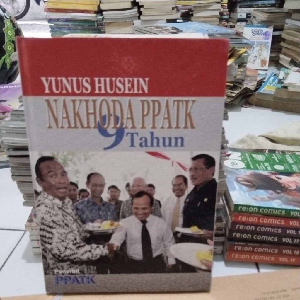 BUKU YUNUS HUSEIN,NAHKODA PPATK 9 TAHUN